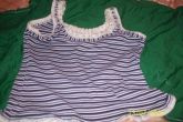 BLUSA COM BICO DE CROCHE
